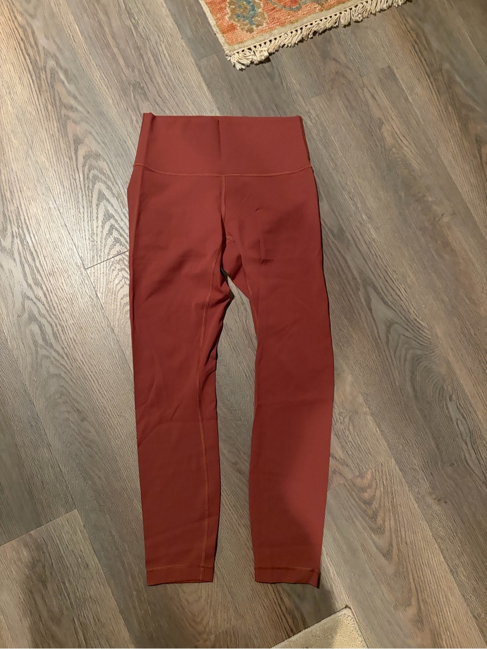 lululemon athletica Rust High-Rise Leggings